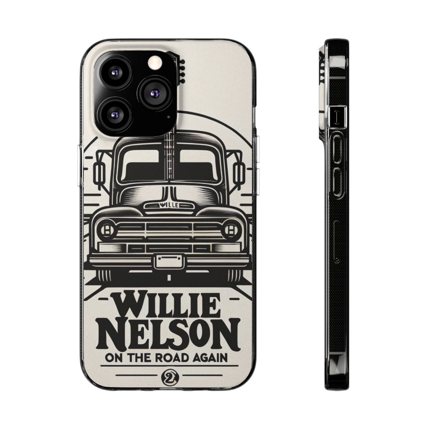 Willie Nelson On The Road Again inspired Phone Cases