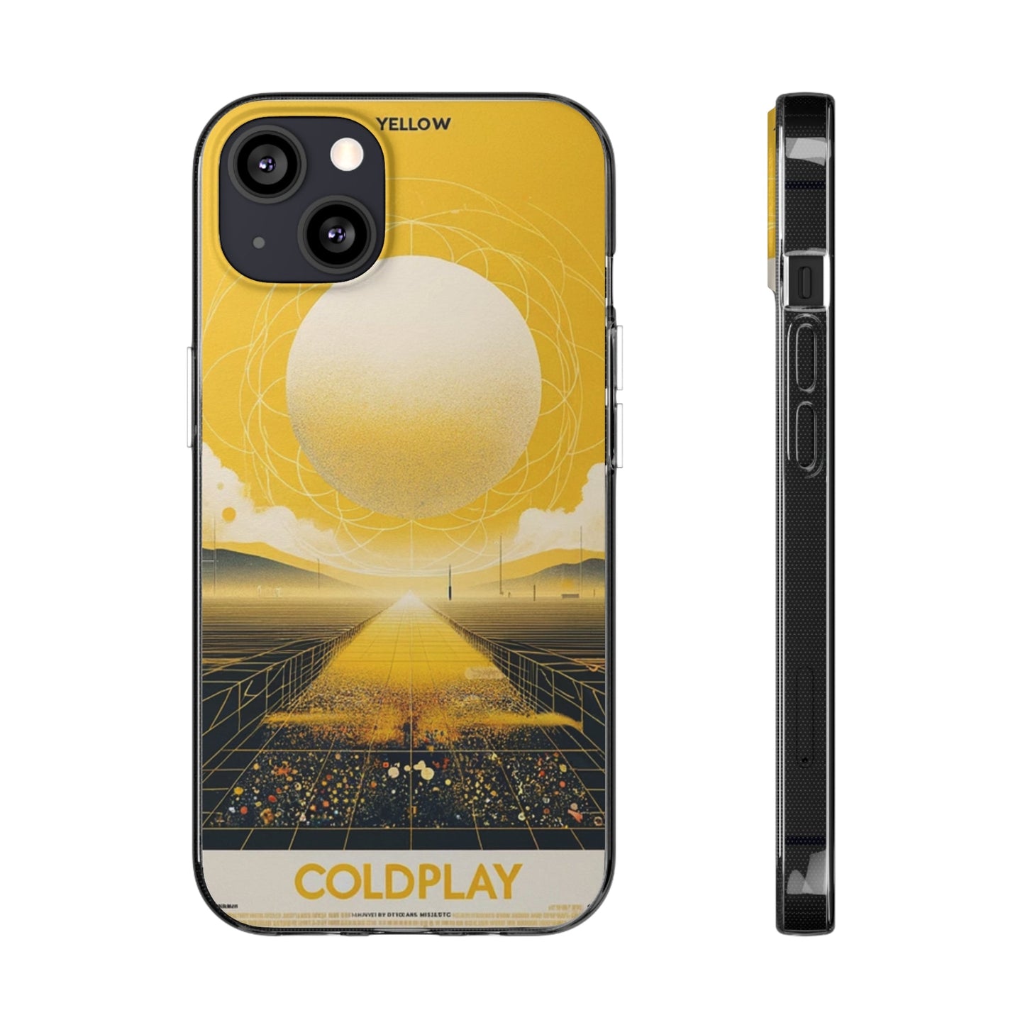 Coldplay Yellow Phone Cases