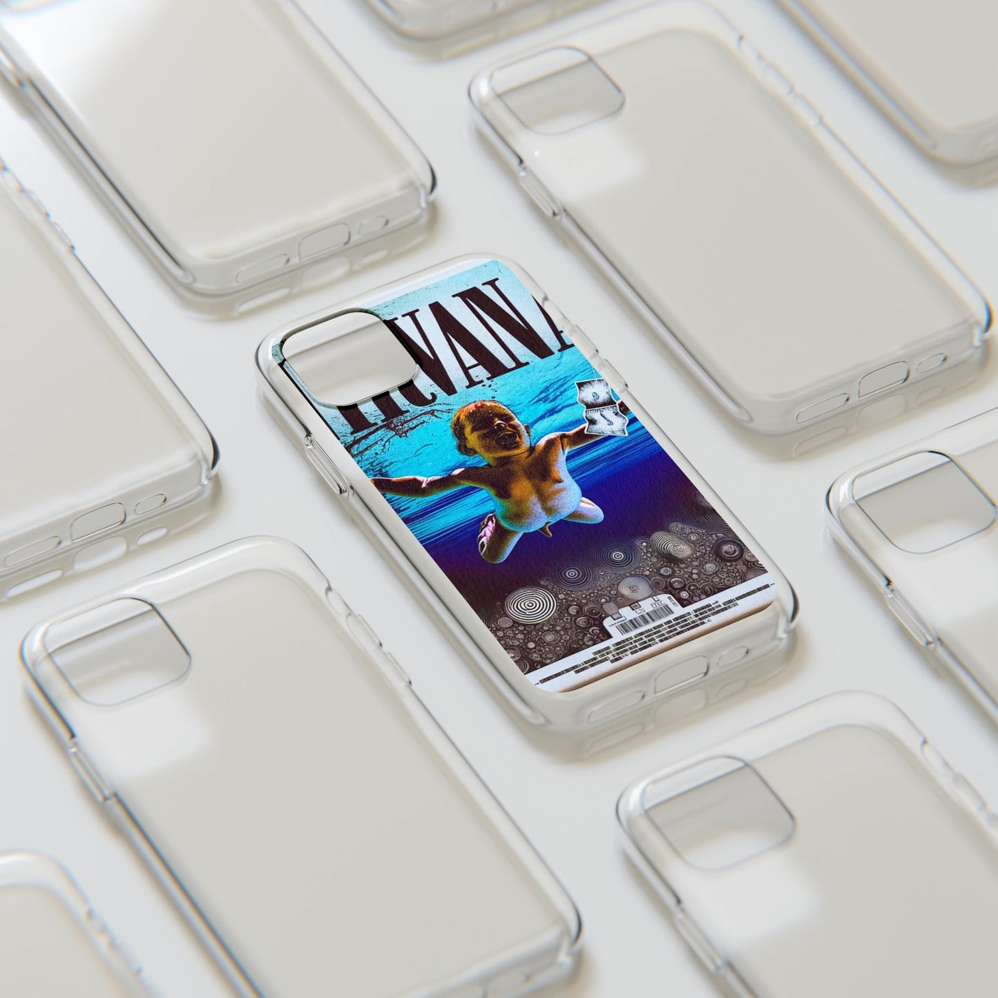 Nirvana Nevermind inspired Phone Cases