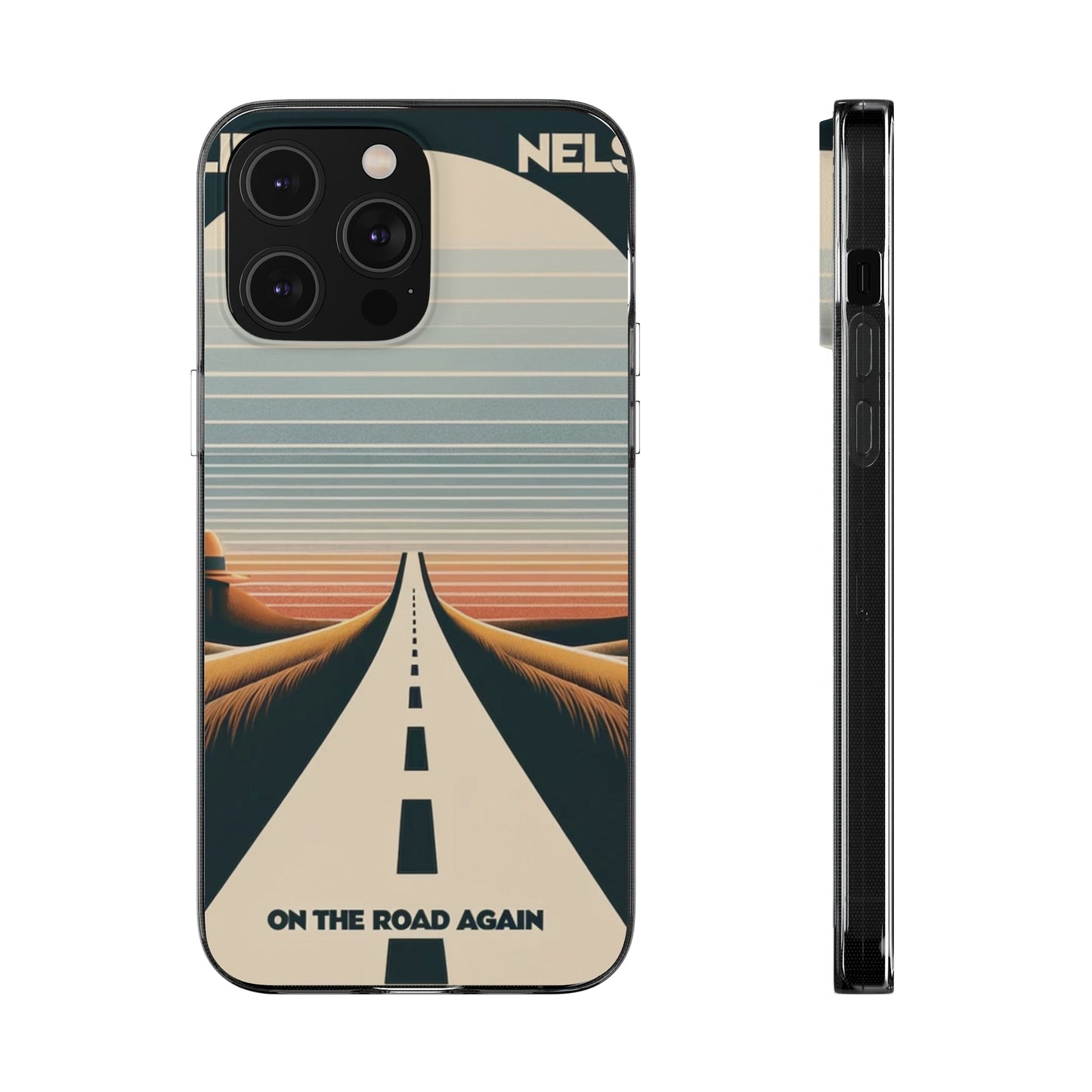 Willie Nelson On The Road Again inspired Phone Cases