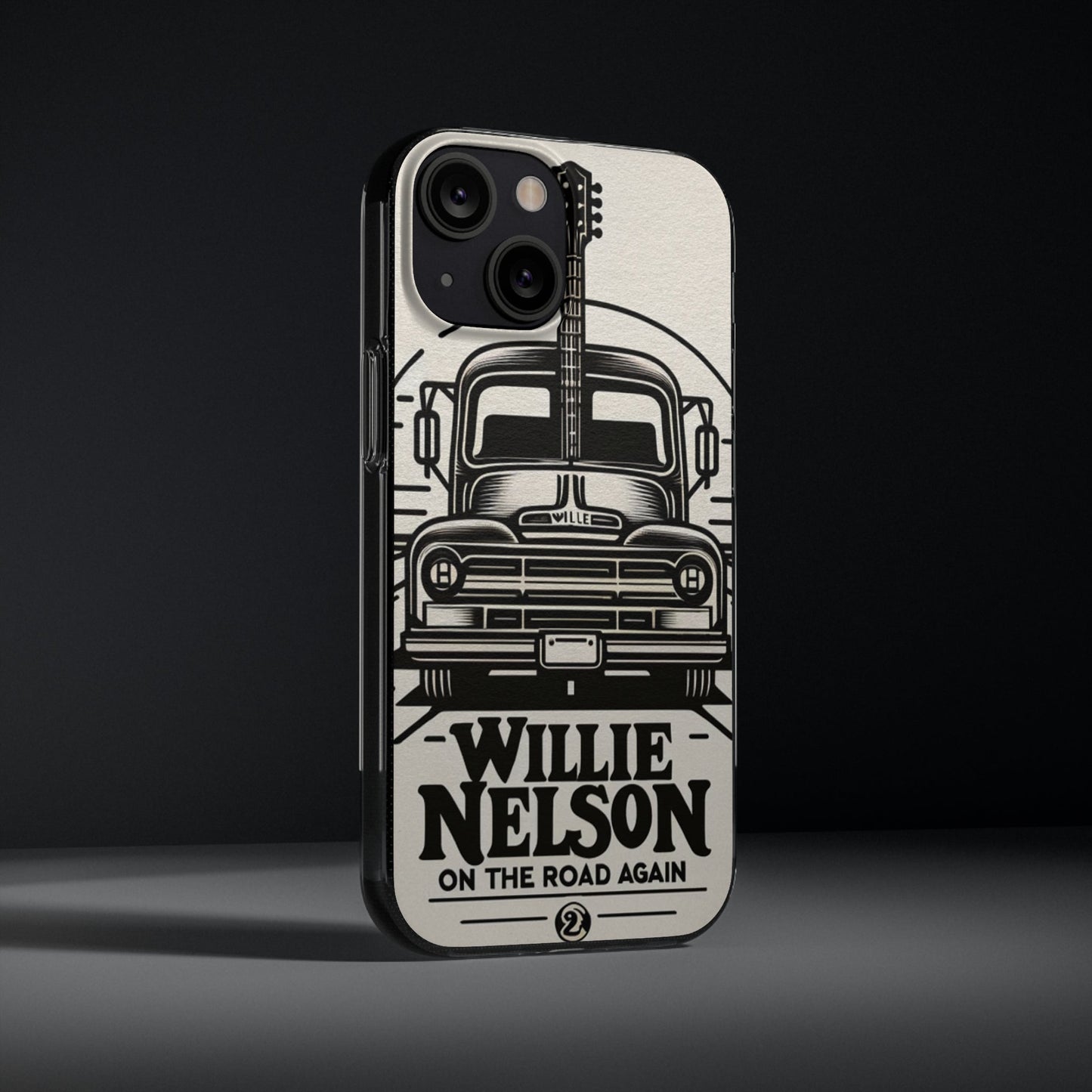 Willie Nelson On The Road Again inspired Phone Cases