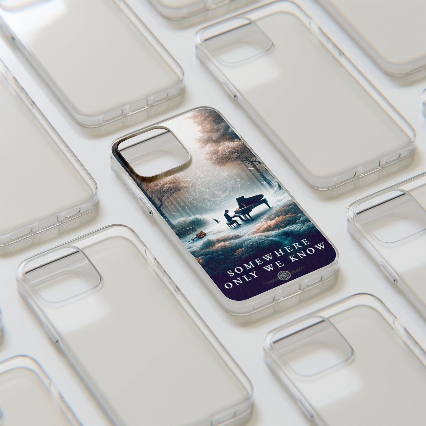 Keane Somewhere Only We Know inspired Phone Cases