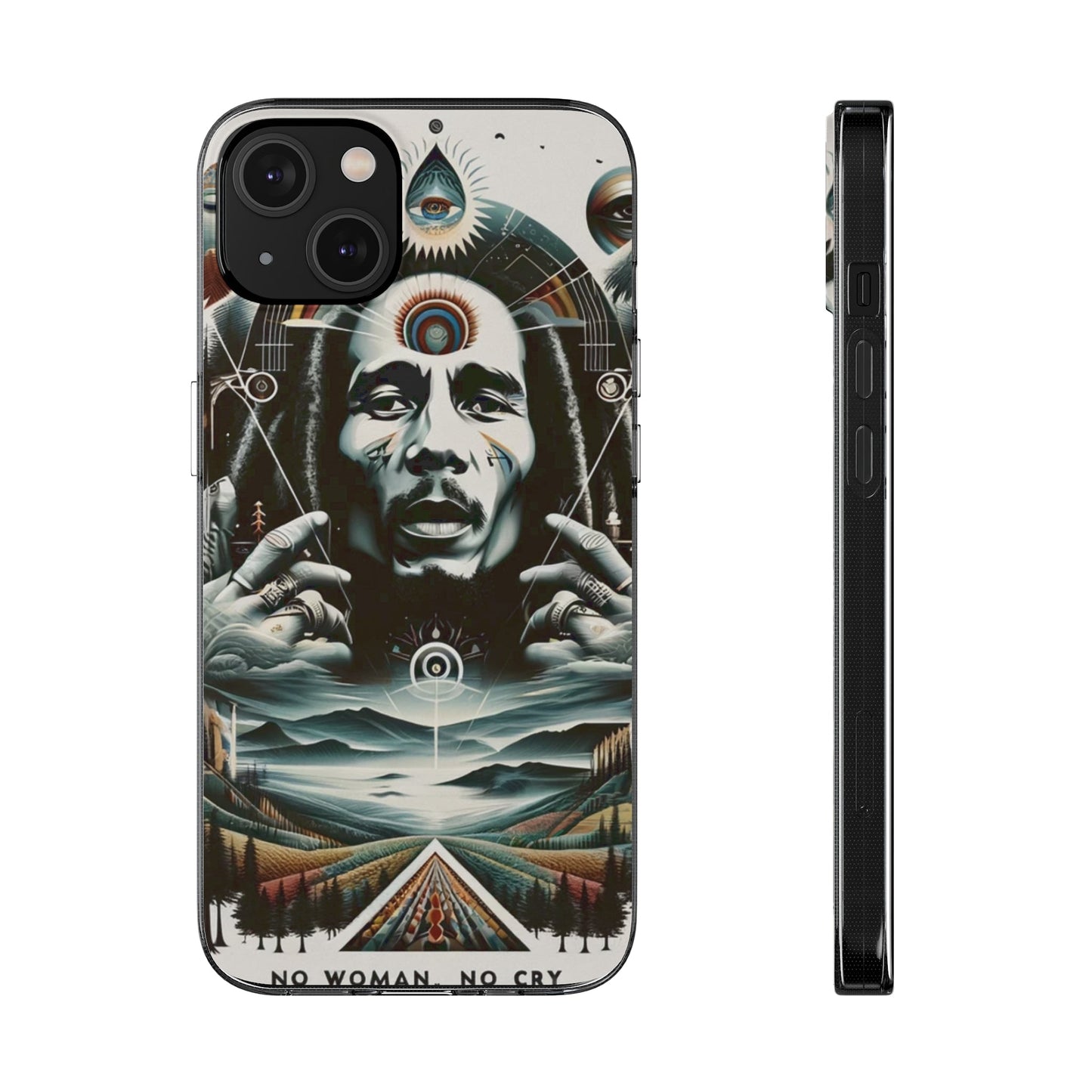 Bob Marley's No Woman, No Cry inspired Phone Case