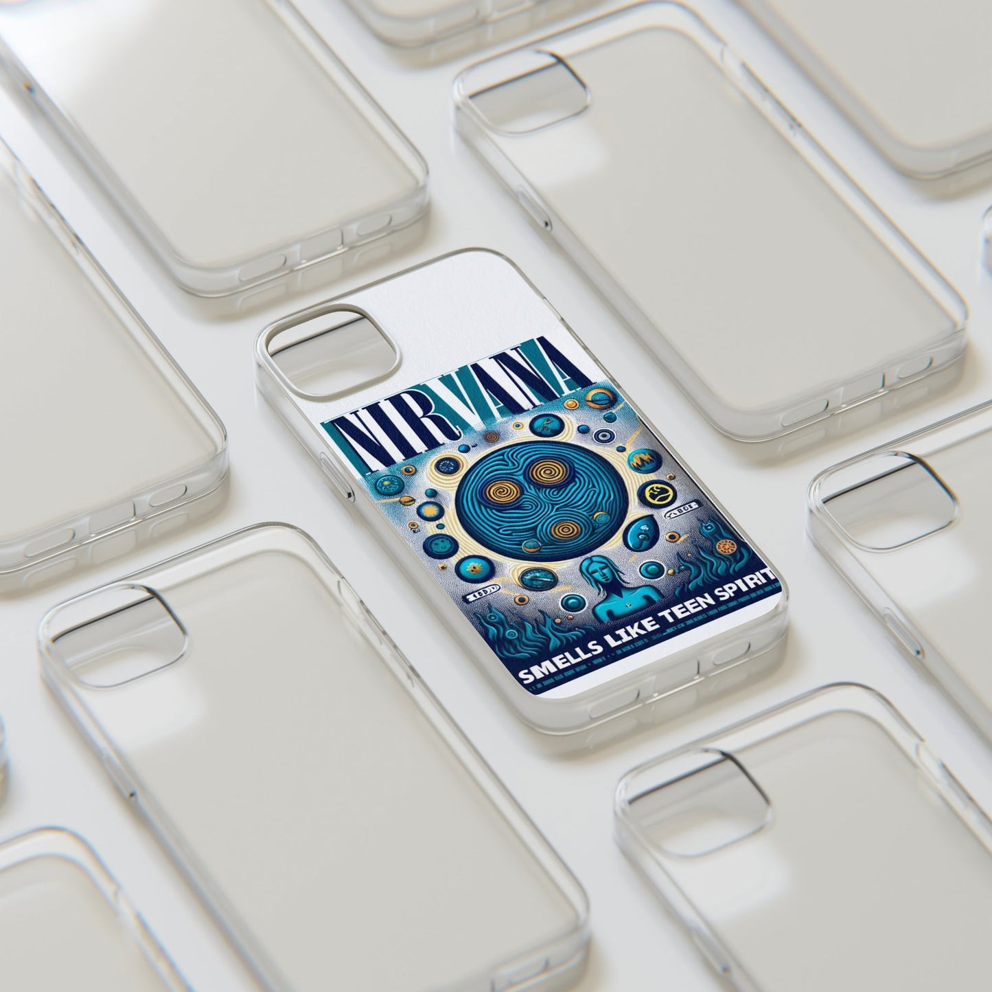 Nirvana Smells Like Teen Spirit Phone Cases
