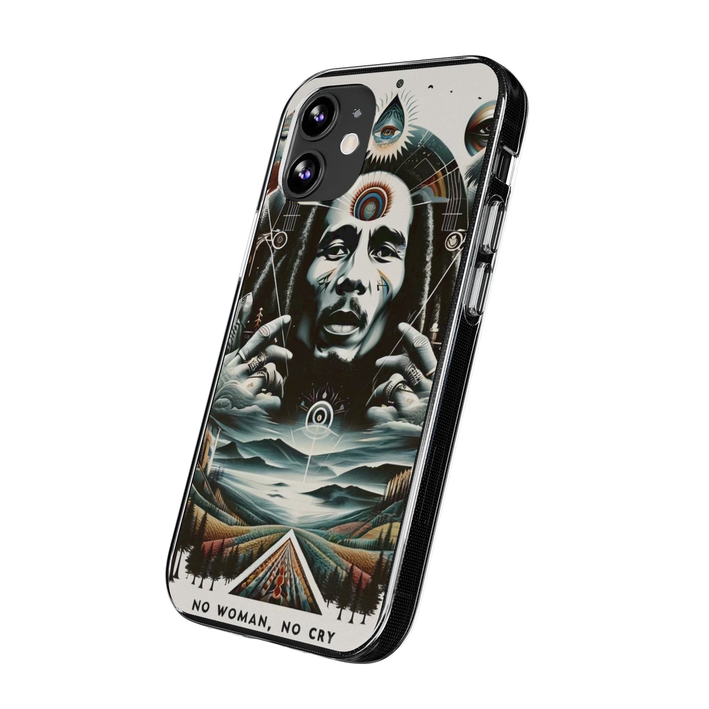 Bob Marley's No Woman, No Cry inspired Phone Case