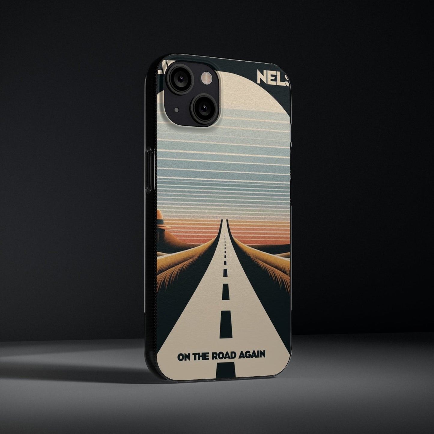Willie Nelson On The Road Again inspired Phone Cases