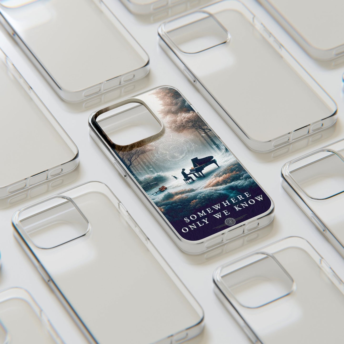 Keane Somewhere Only We Know inspired Phone Cases
