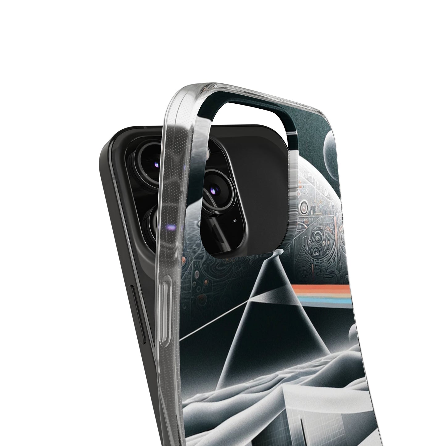 Pink Floyd inspired mobile cover