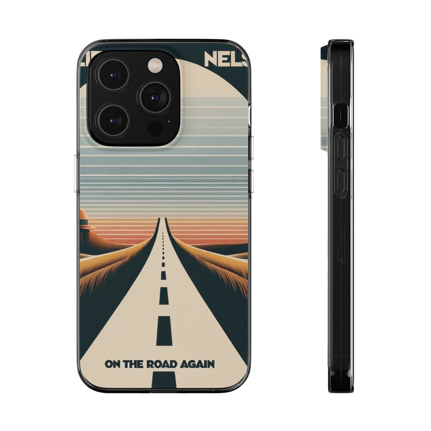 Willie Nelson On The Road Again inspired Phone Cases