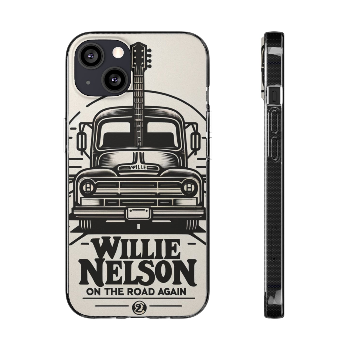 Willie Nelson On The Road Again inspired Phone Cases