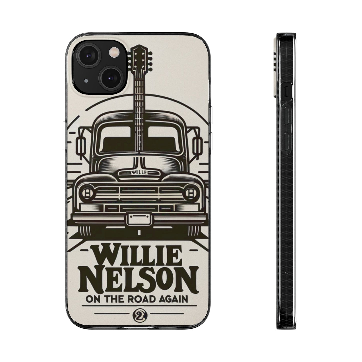 Willie Nelson On The Road Again inspired Phone Cases