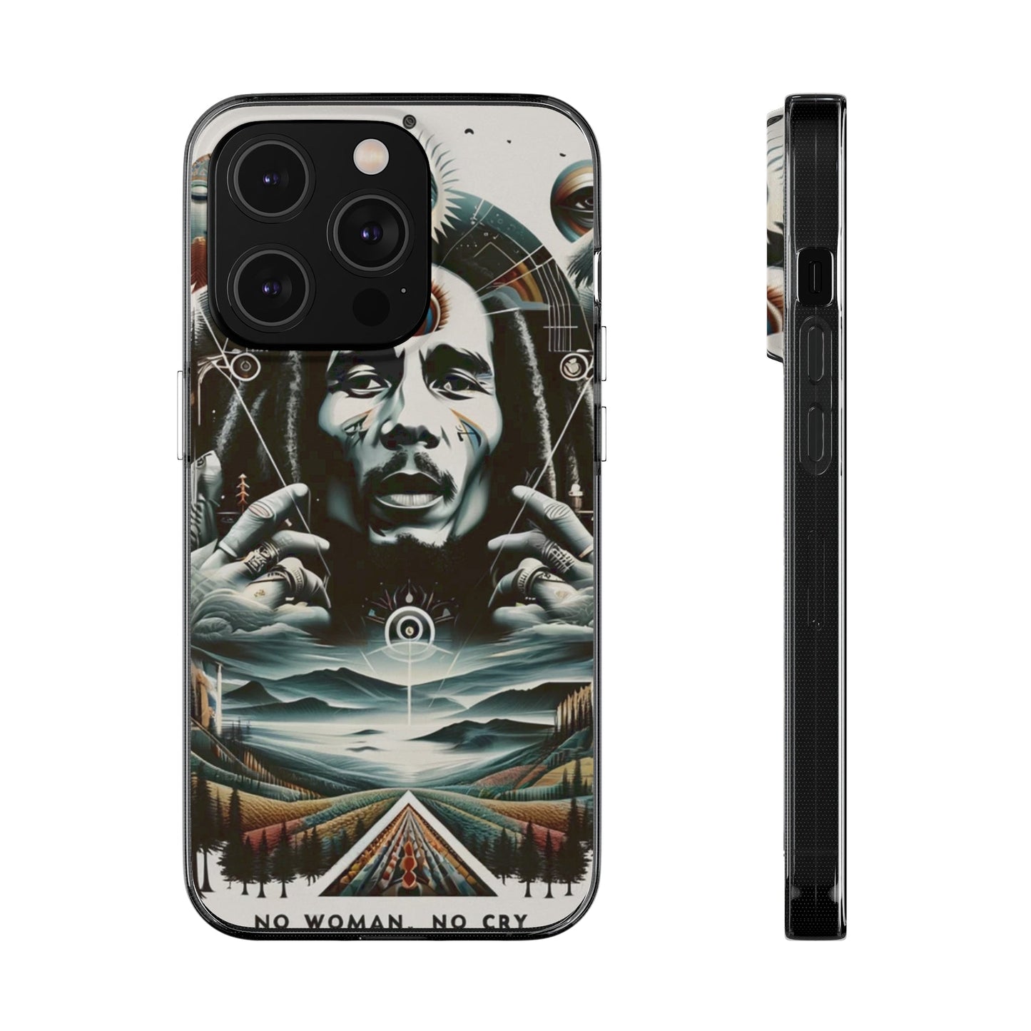Bob Marley's No Woman, No Cry inspired Phone Case