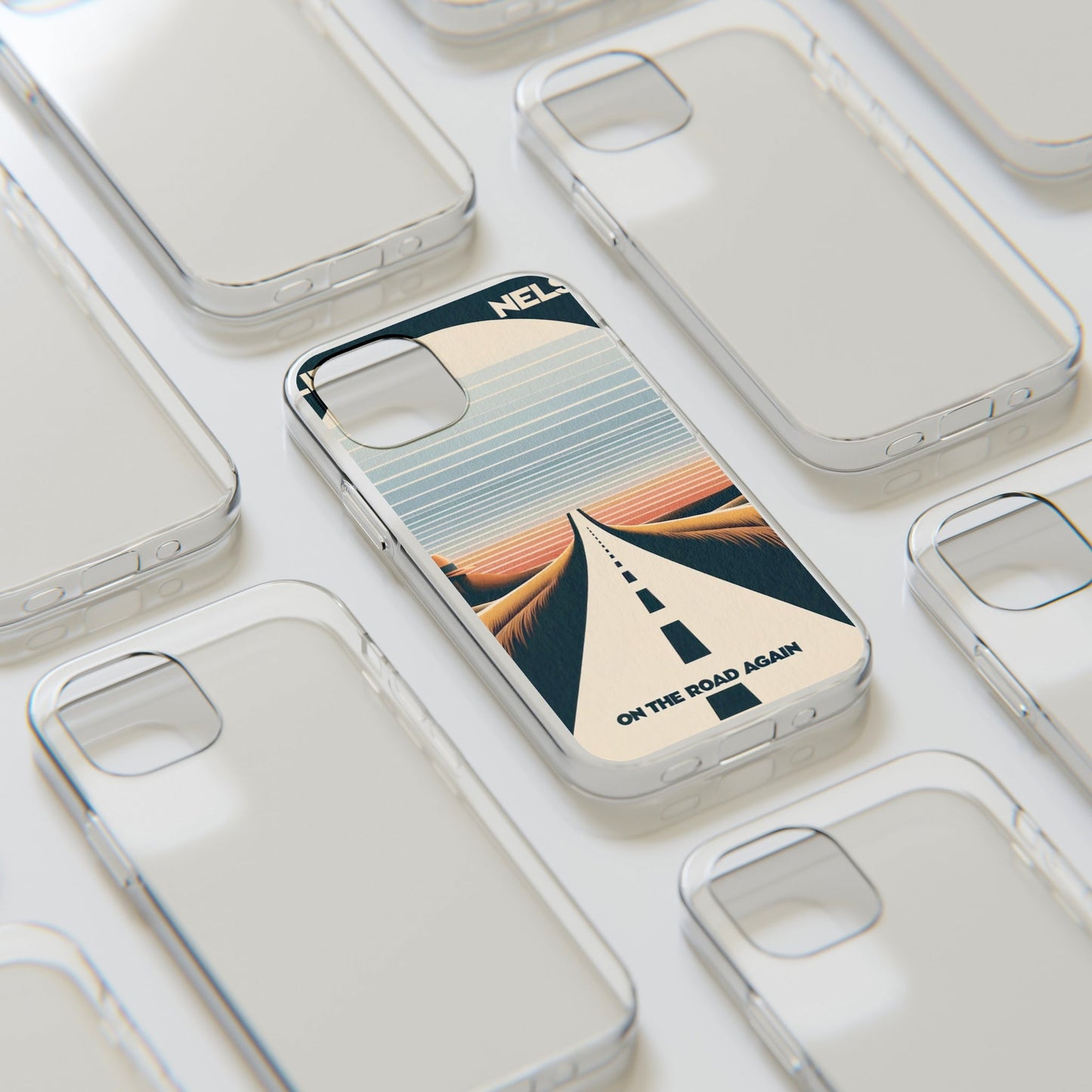 Willie Nelson On The Road Again inspired Phone Cases