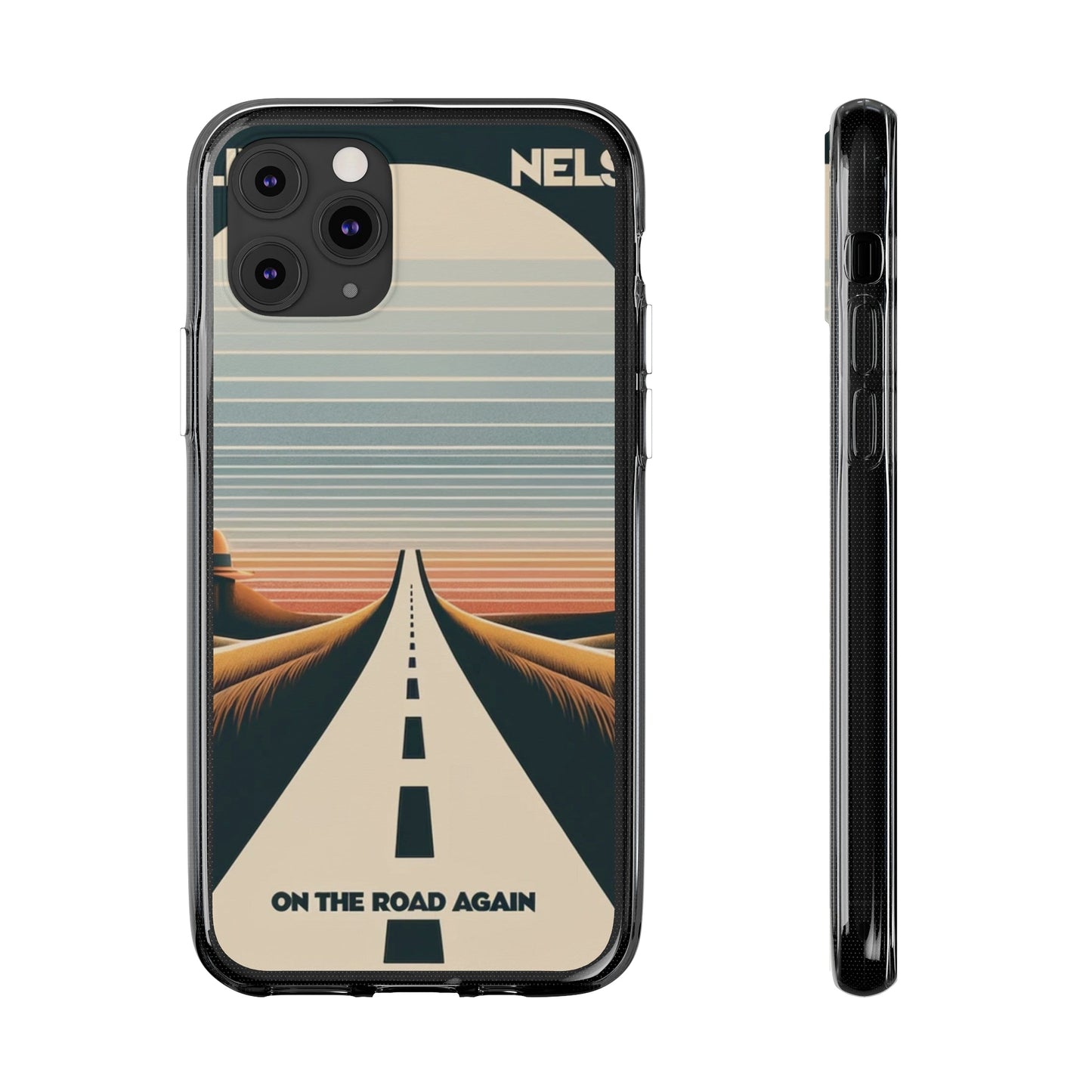 Willie Nelson On The Road Again inspired Phone Cases