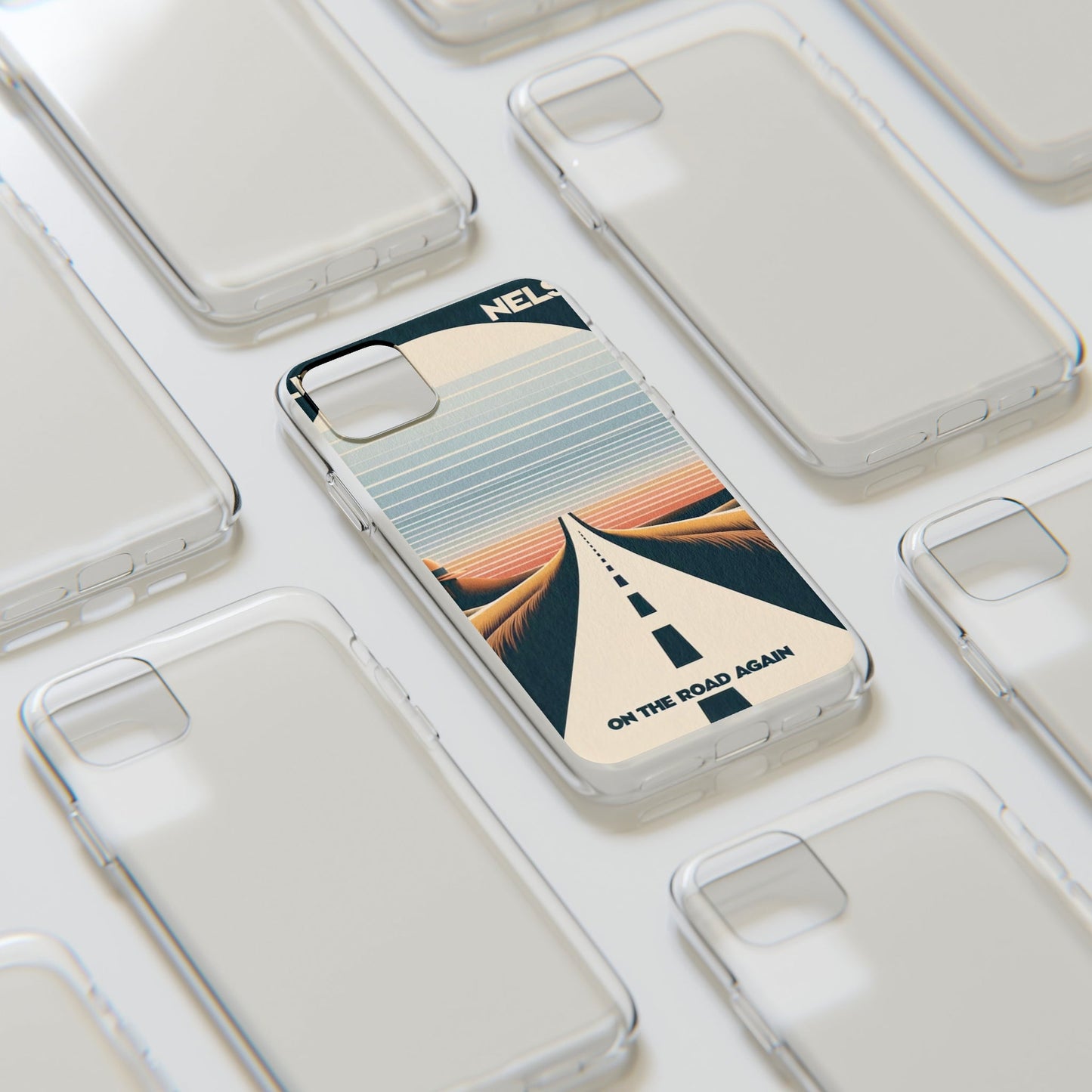 Willie Nelson On The Road Again inspired Phone Cases