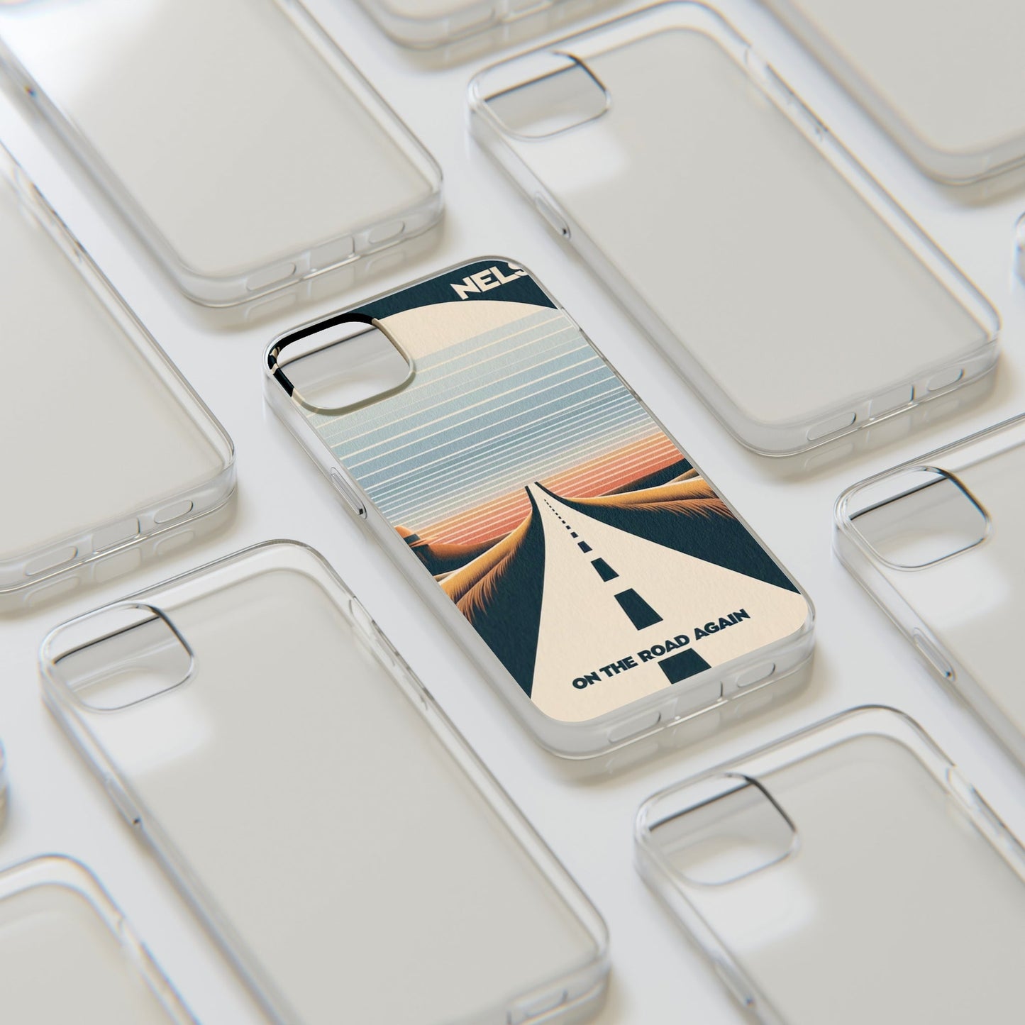 Willie Nelson On The Road Again inspired Phone Cases