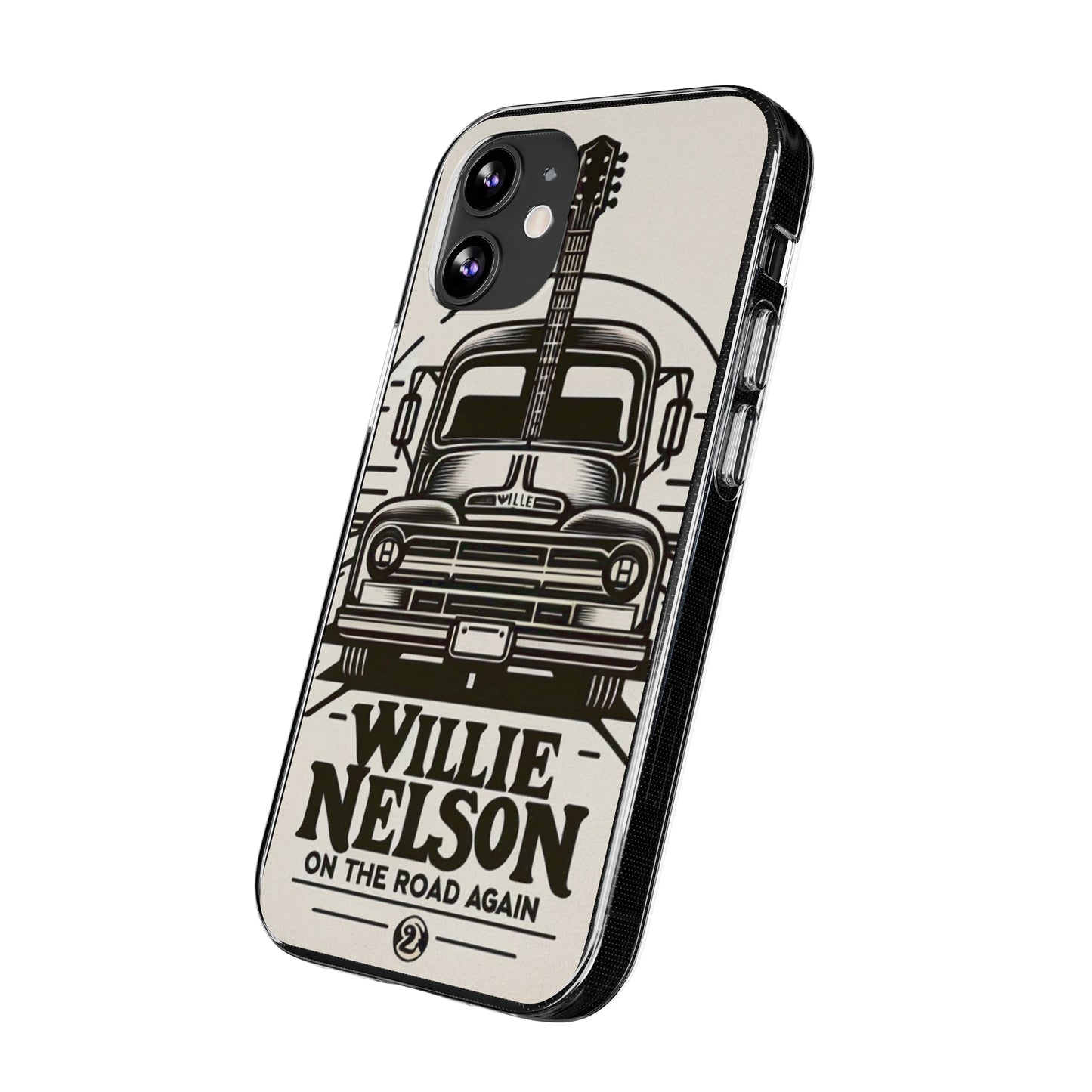 Willie Nelson On The Road Again inspired Phone Cases
