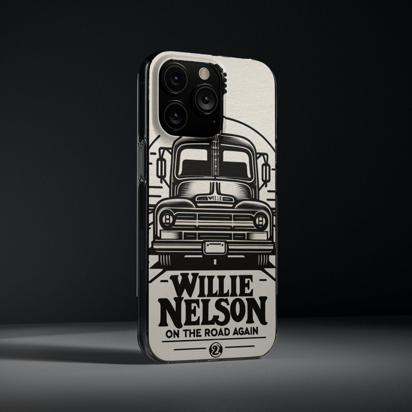 Willie Nelson On The Road Again inspired Phone Cases