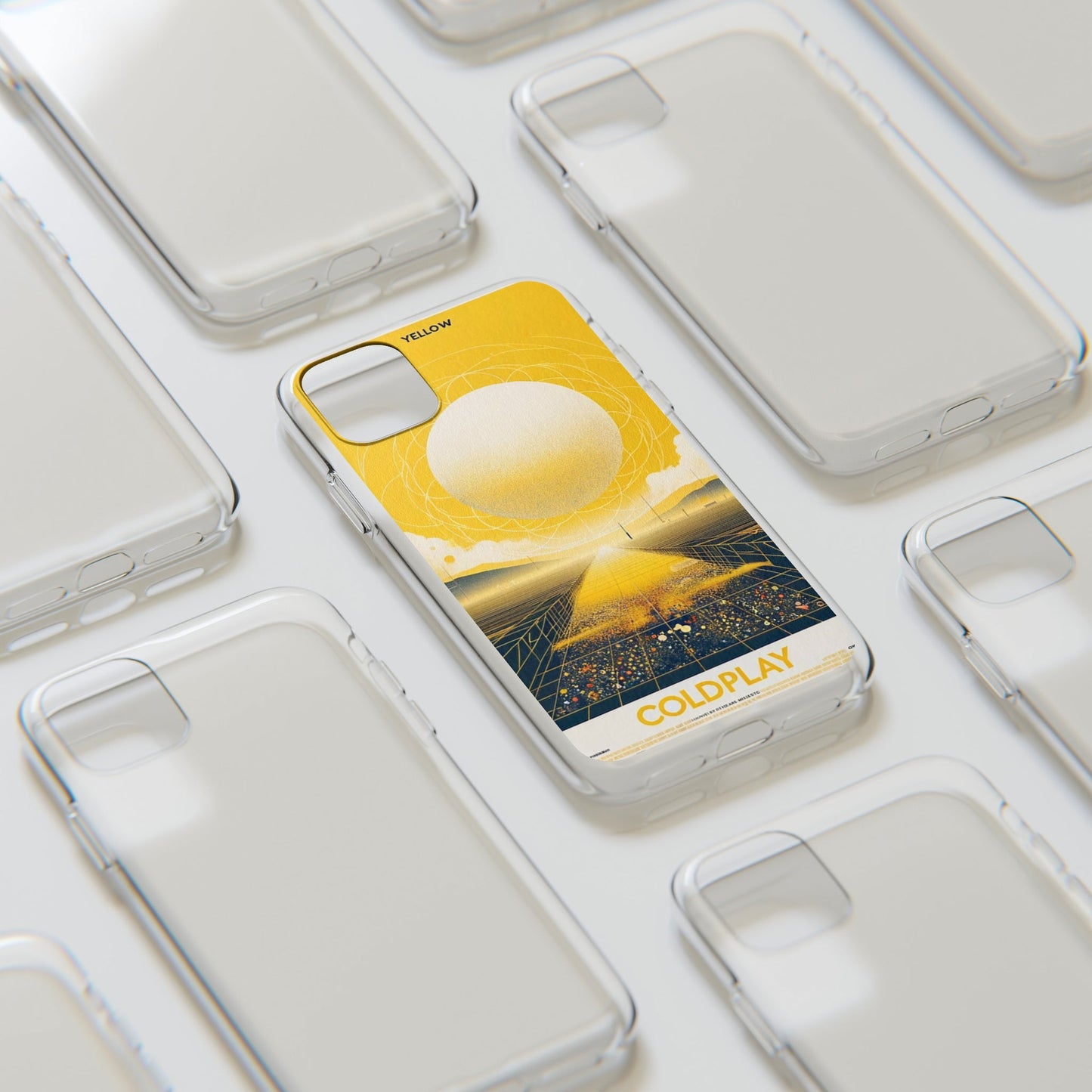Coldplay Yellow Phone Cases