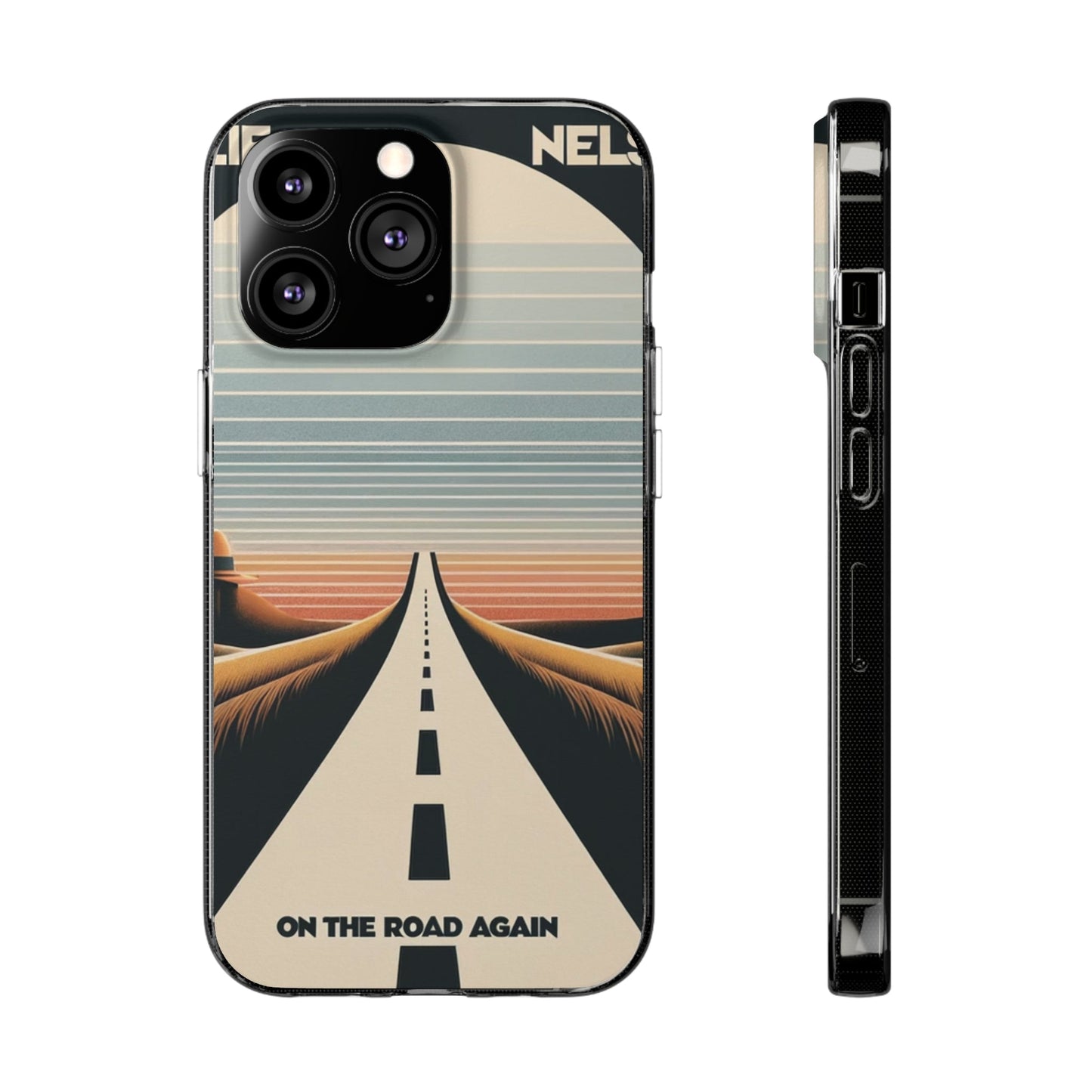 Willie Nelson On The Road Again inspired Phone Cases