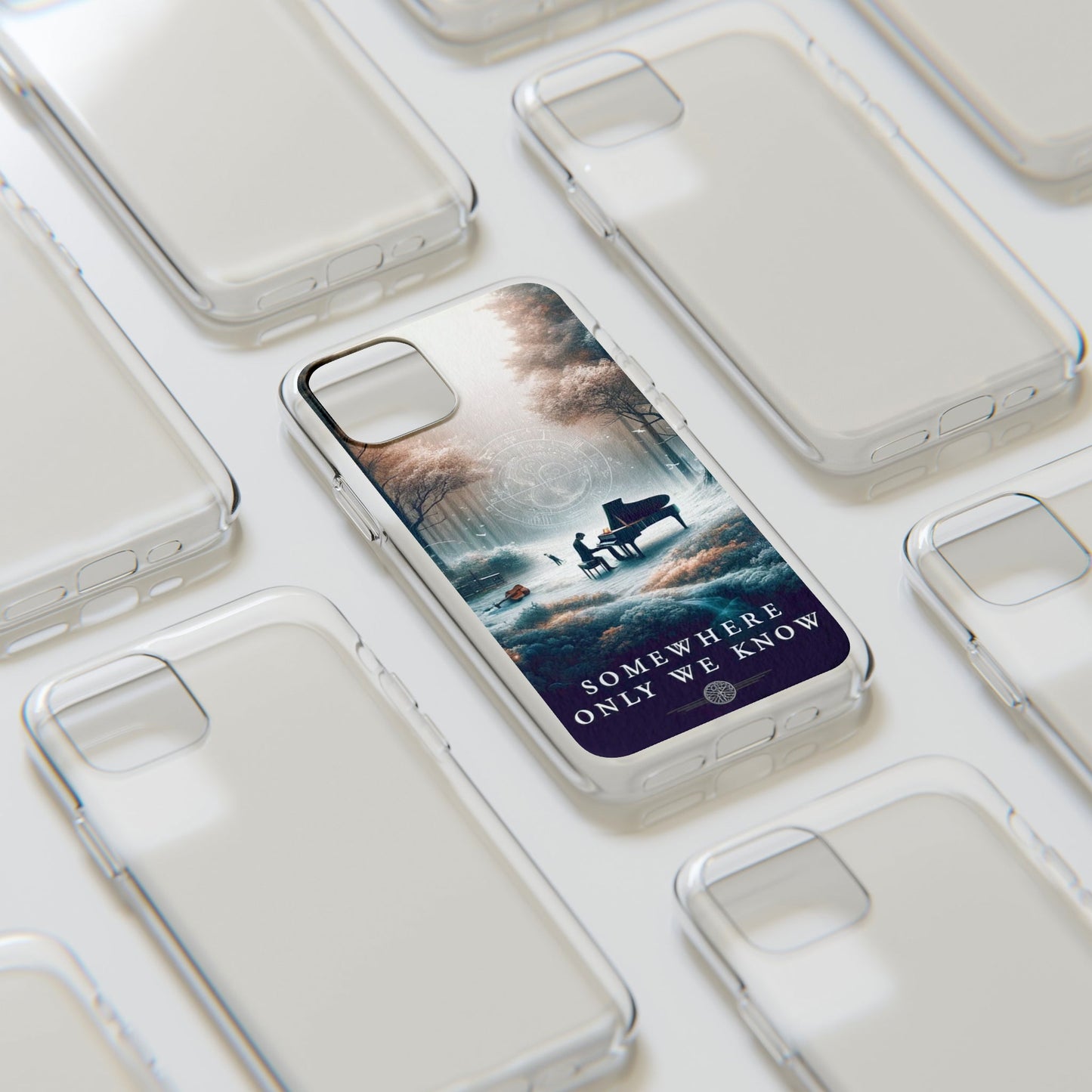 Keane Somewhere Only We Know inspired Phone Cases