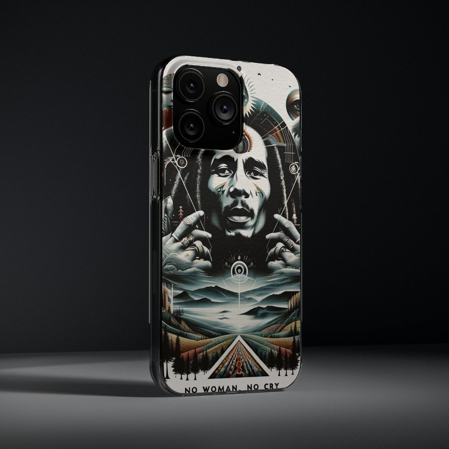 Bob Marley's No Woman, No Cry inspired Phone Case