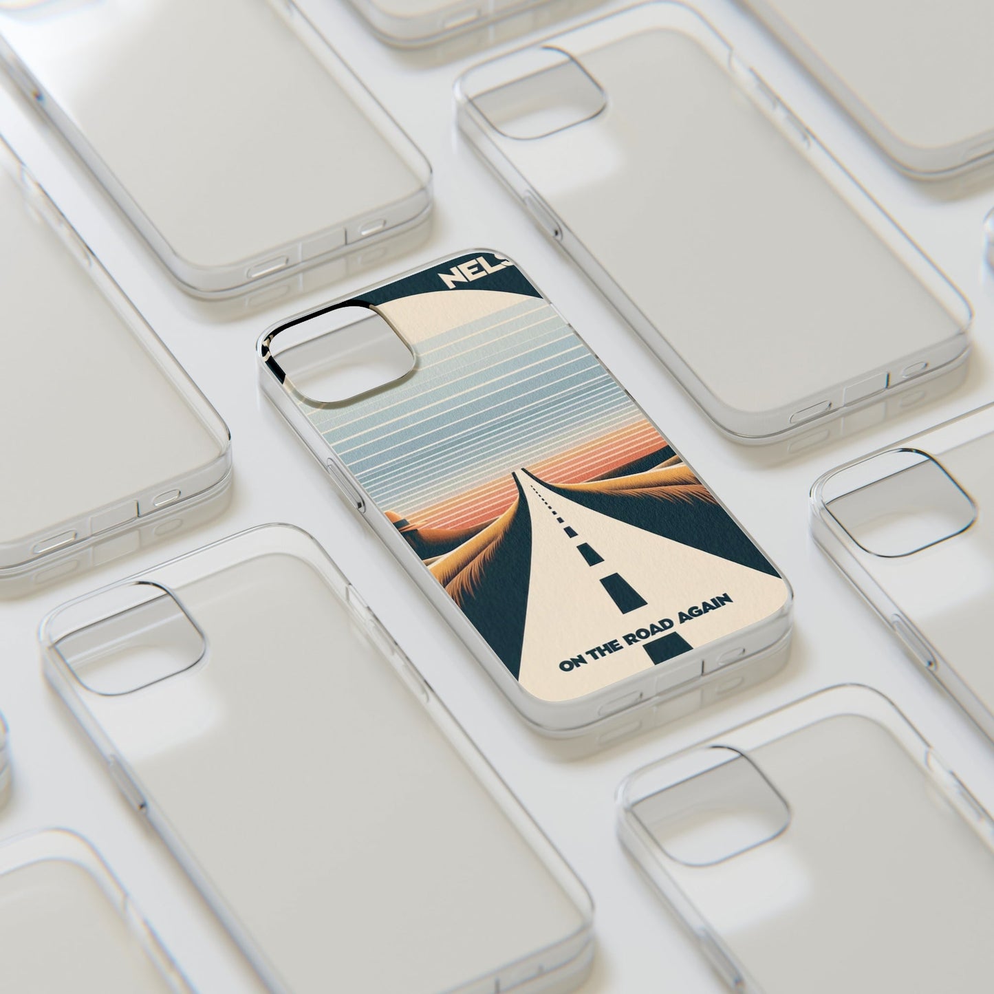 Willie Nelson On The Road Again inspired Phone Cases