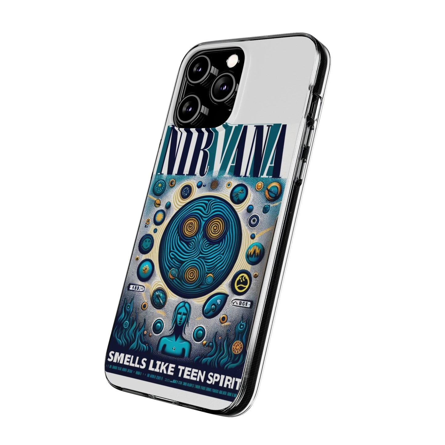 Nirvana Smells Like Teen Spirit Phone Cases