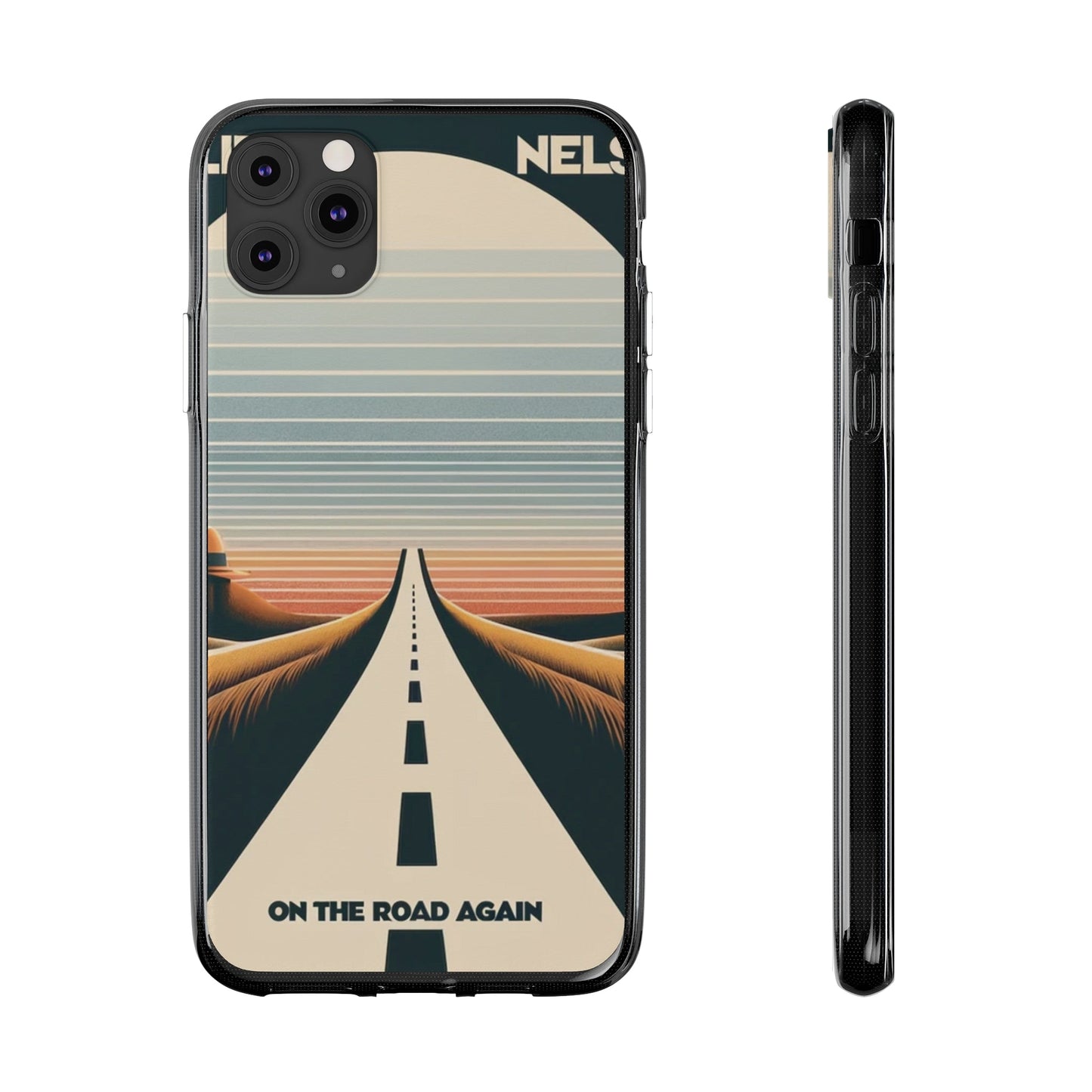 Willie Nelson On The Road Again inspired Phone Cases