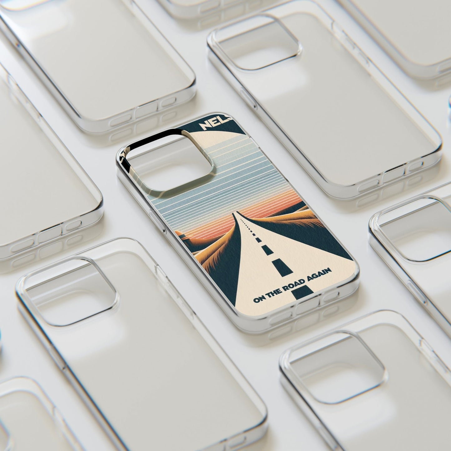 Willie Nelson On The Road Again inspired Phone Cases