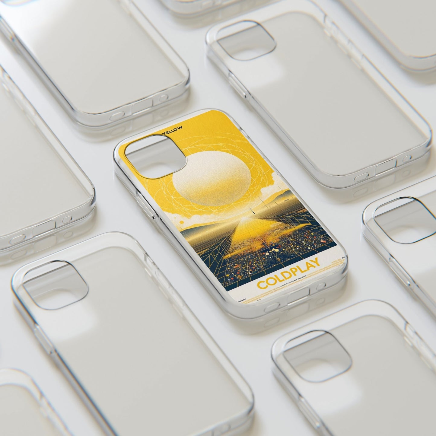 Coldplay Yellow Phone Cases