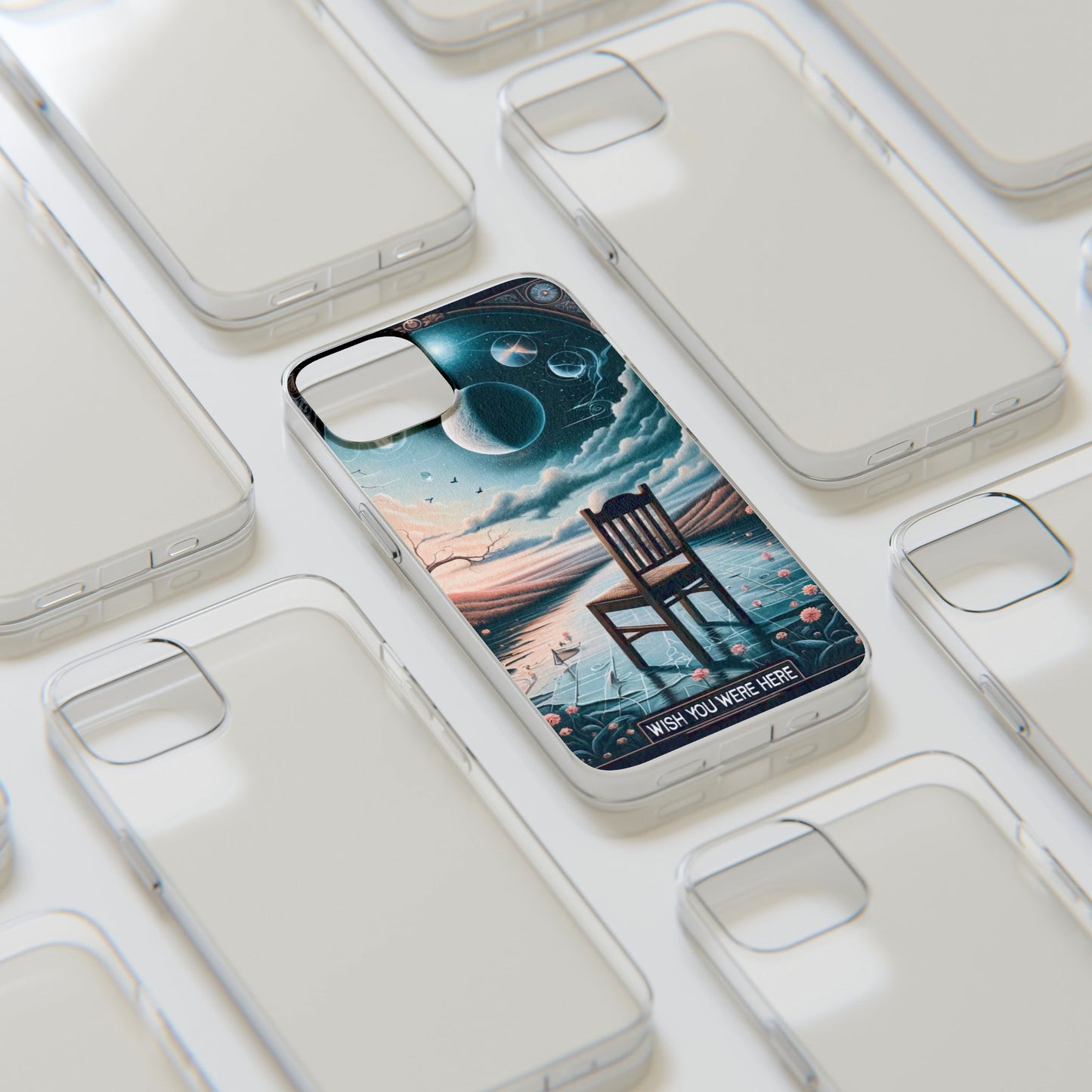 Pink Floyd's Wish You Were Here inspired Phone Cases