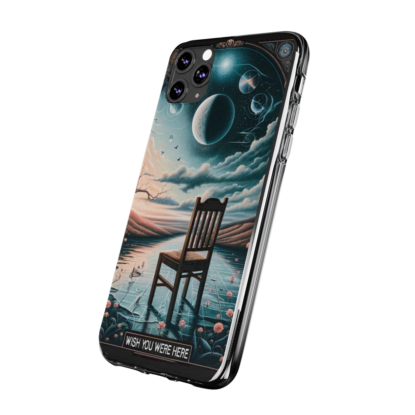 Pink Floyd's Wish You Were Here inspired Phone Cases