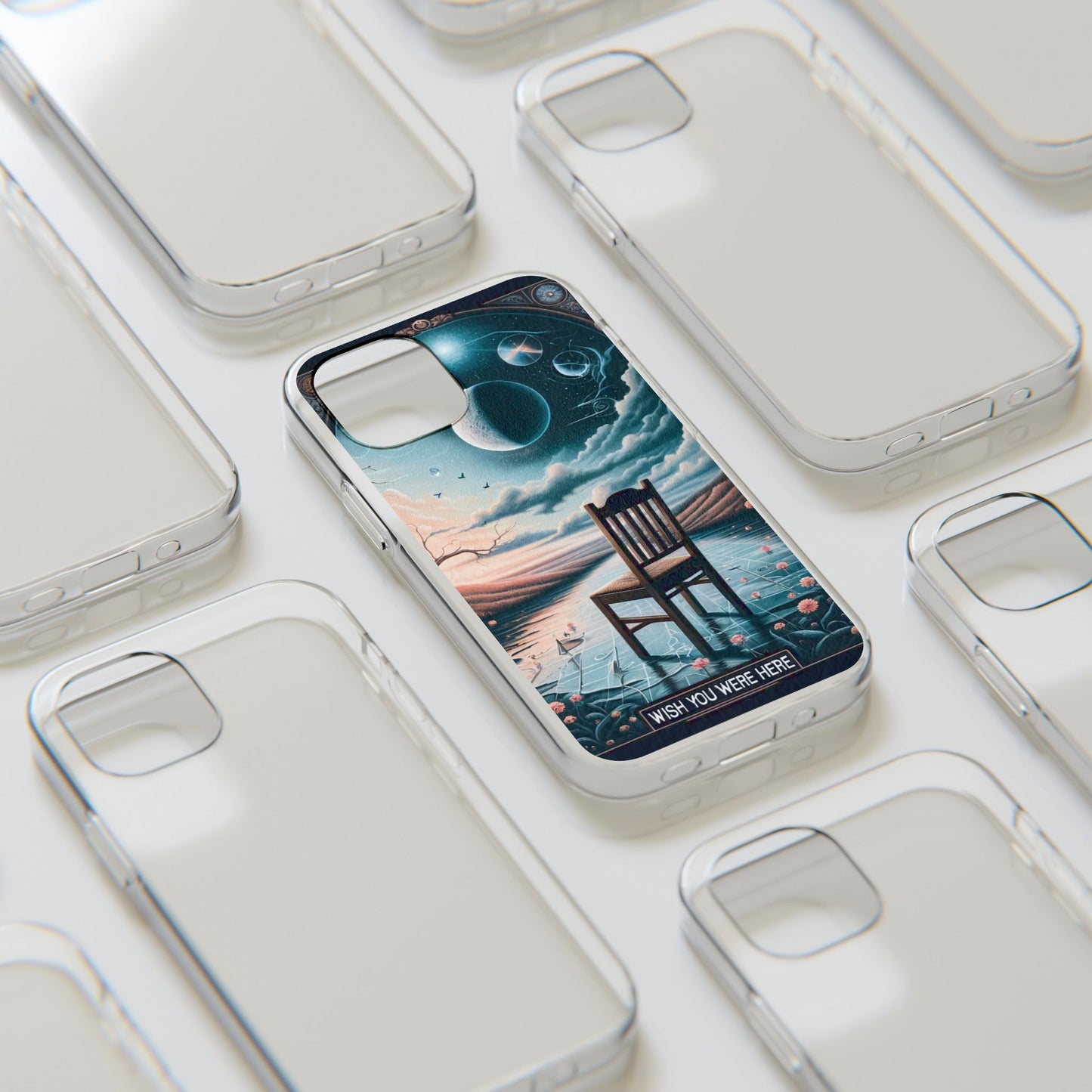 Pink Floyd's Wish You Were Here inspired Phone Cases