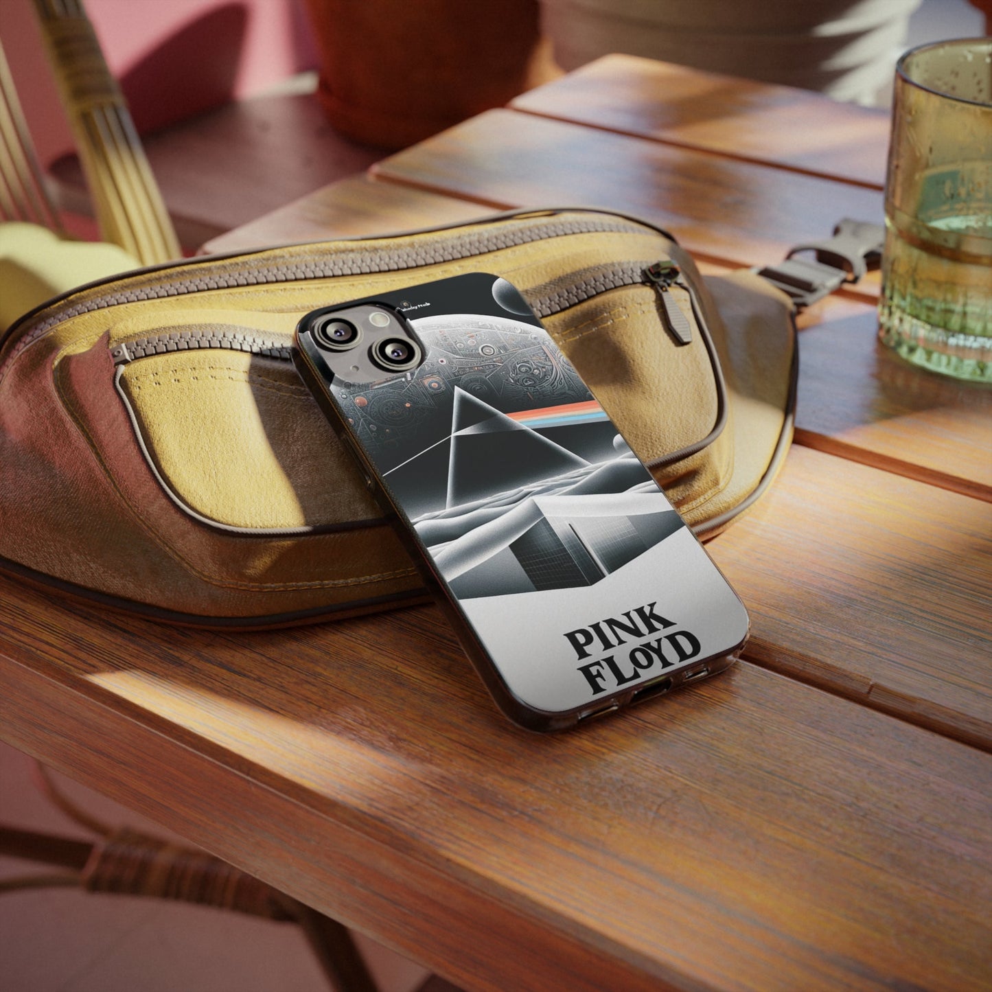 Pink Floyd inspired mobile cover