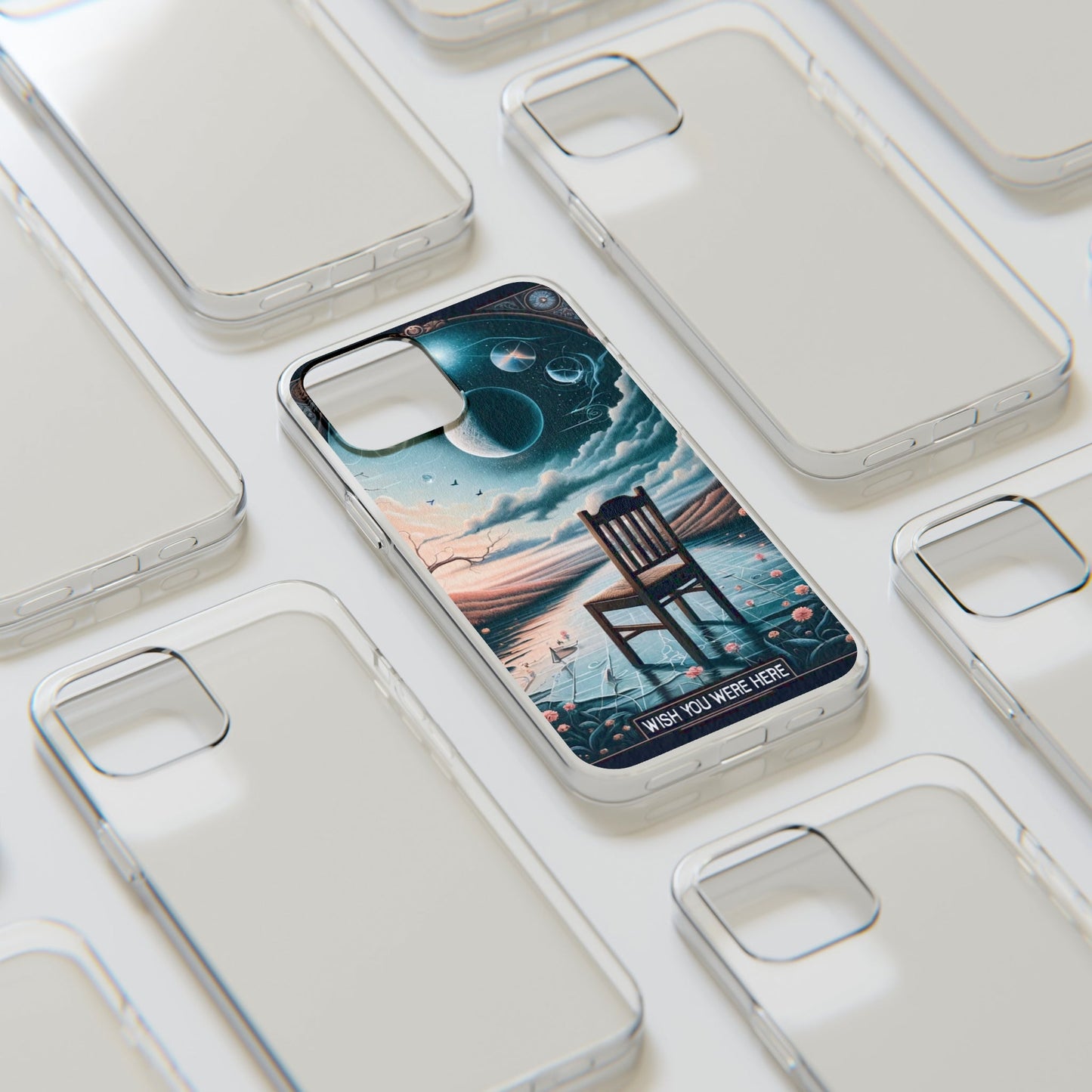 Pink Floyd's Wish You Were Here inspired Phone Cases