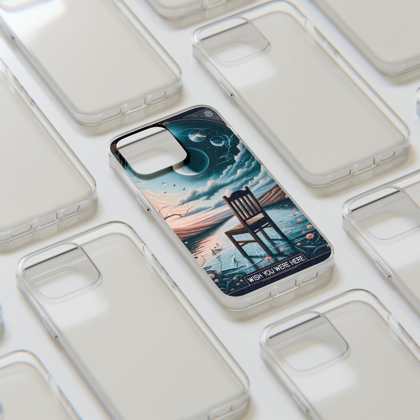 Pink Floyd's Wish You Were Here inspired Phone Cases