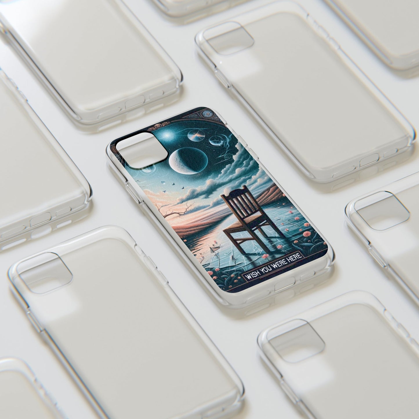 Pink Floyd's Wish You Were Here inspired Phone Cases