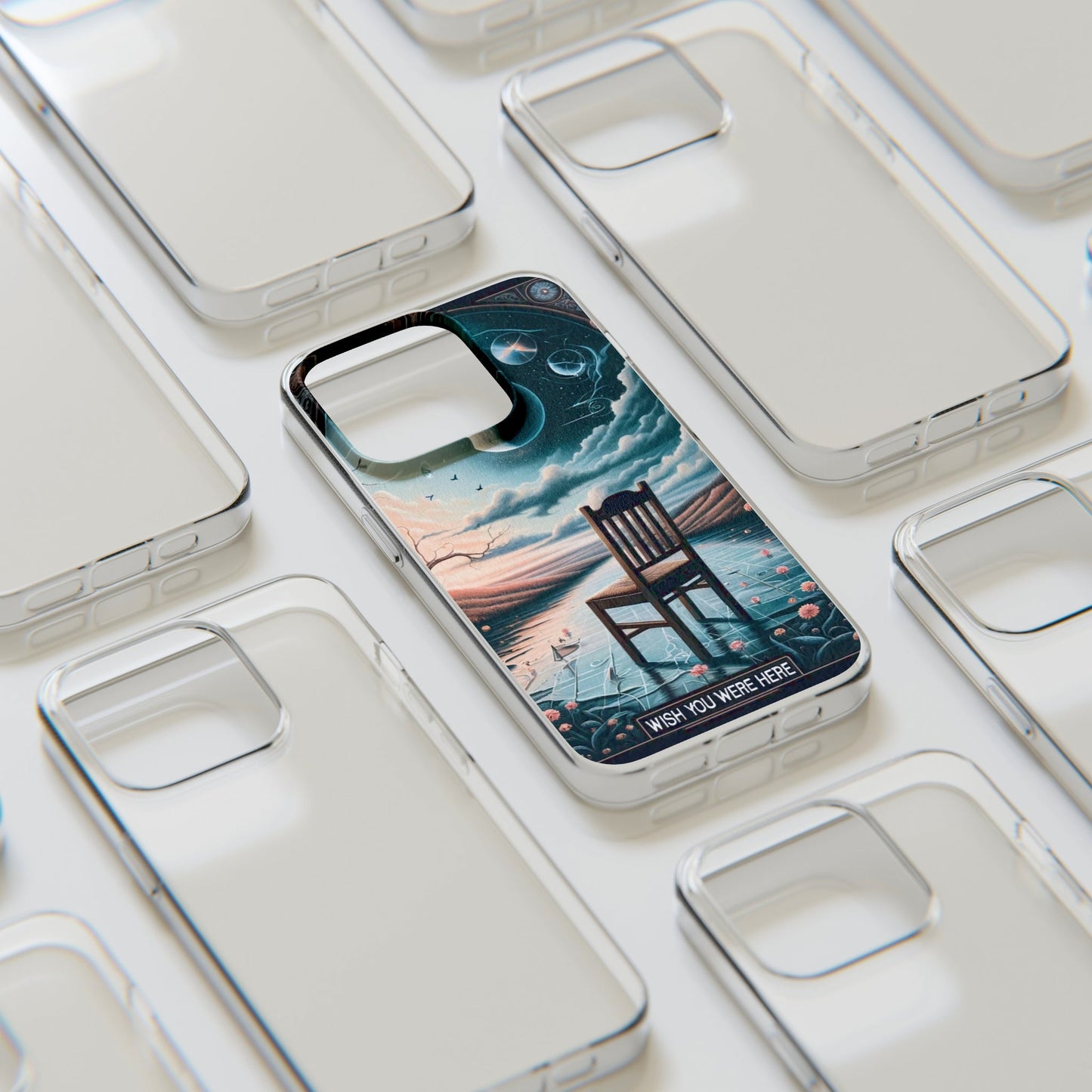 Pink Floyd's Wish You Were Here inspired Phone Cases