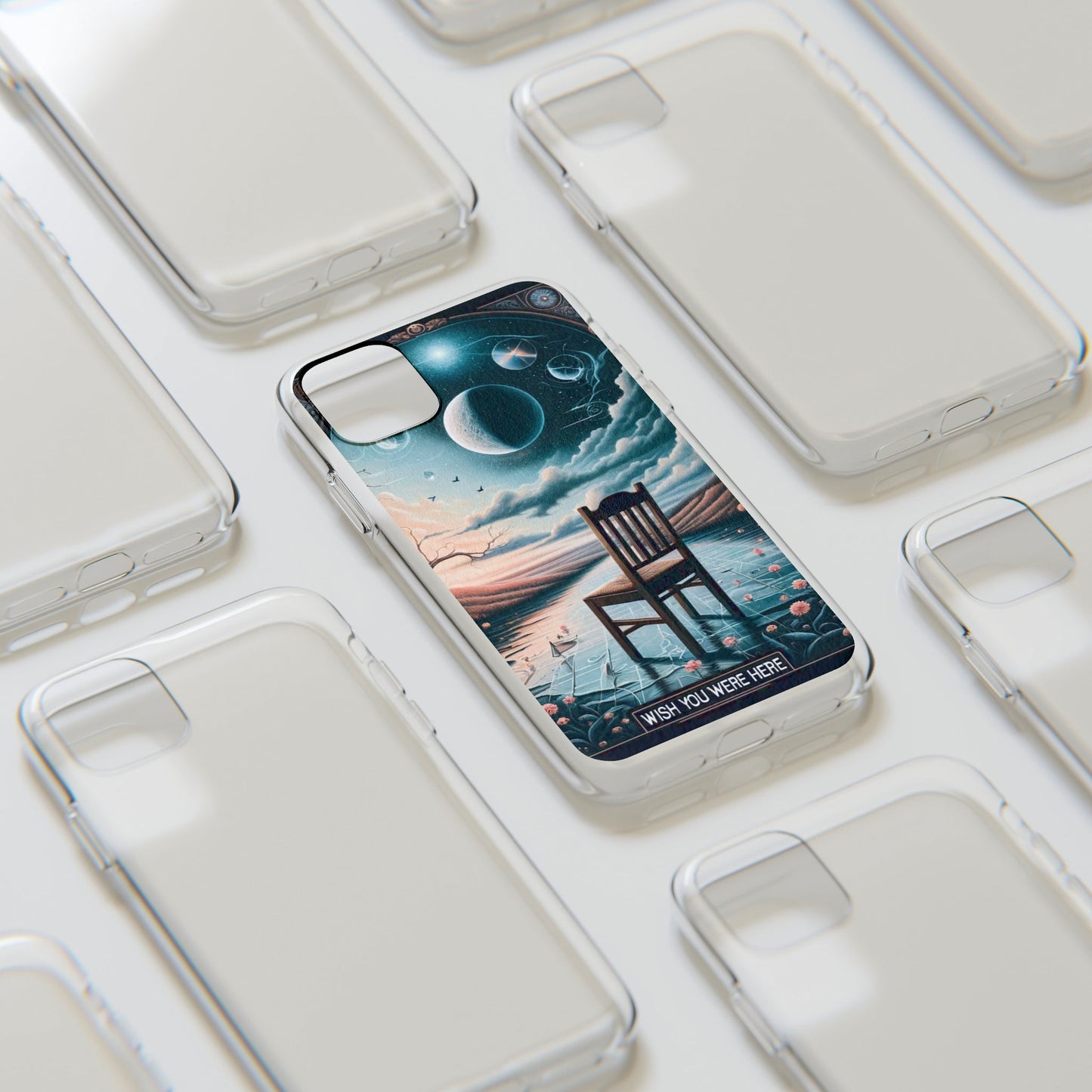 Pink Floyd's Wish You Were Here inspired Phone Cases