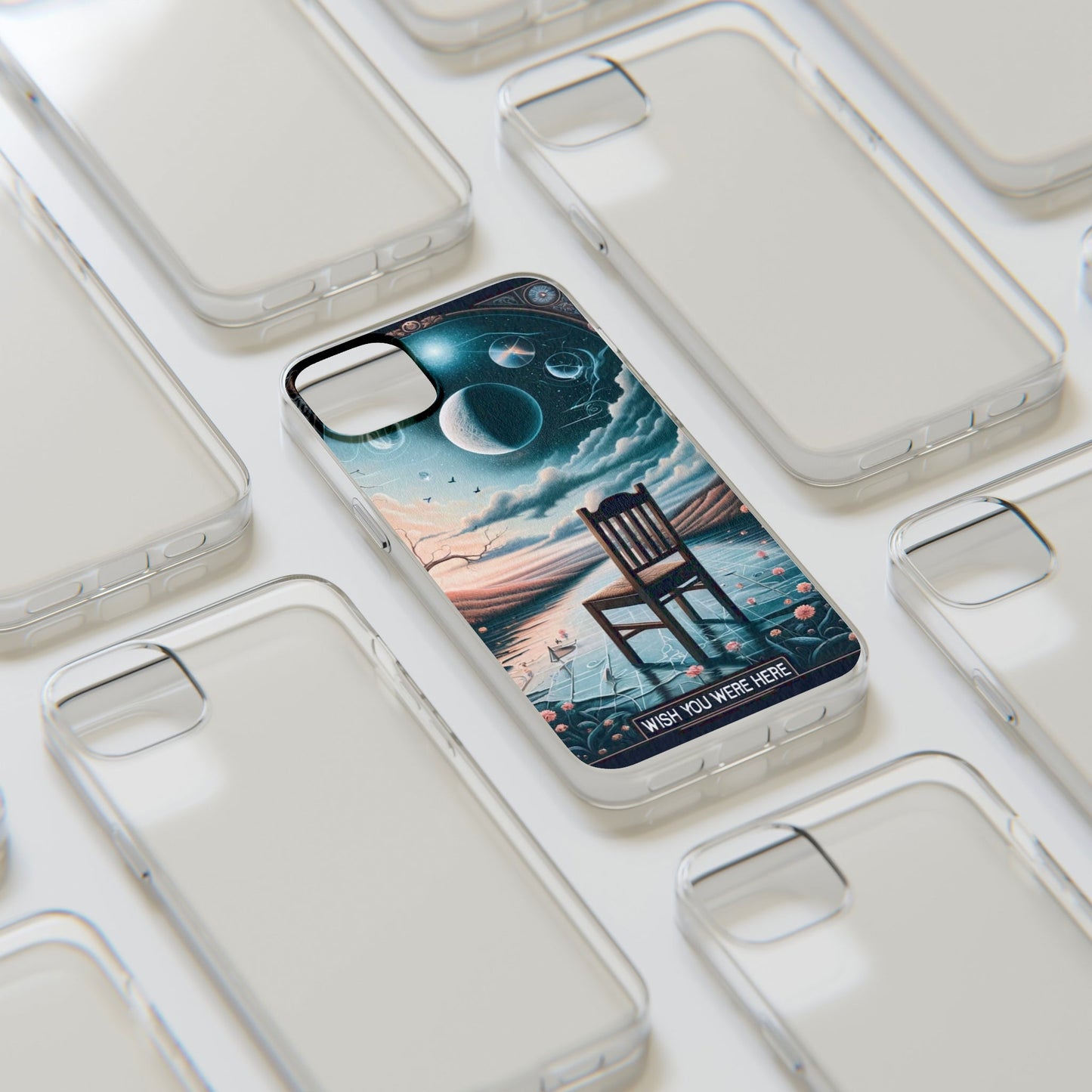 Pink Floyd's Wish You Were Here inspired Phone Cases