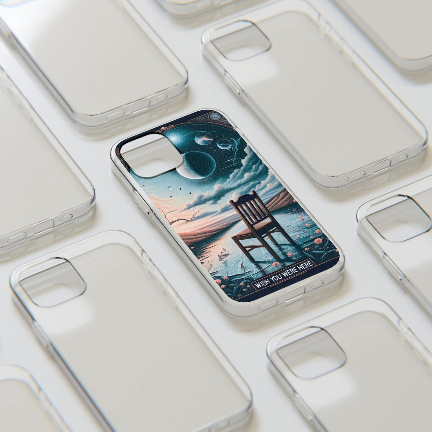 Pink Floyd's Wish You Were Here inspired Phone Cases