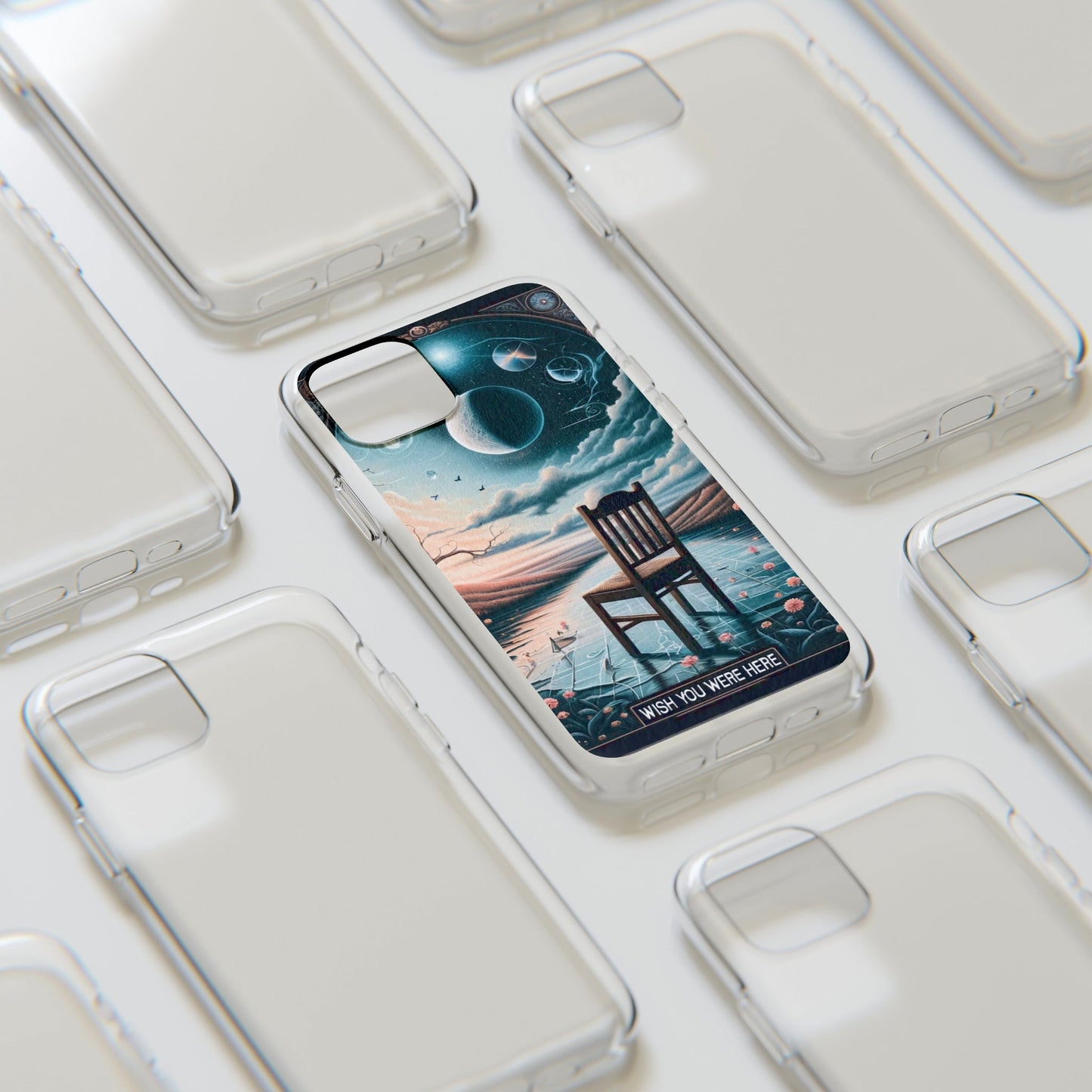Pink Floyd's Wish You Were Here inspired Phone Cases