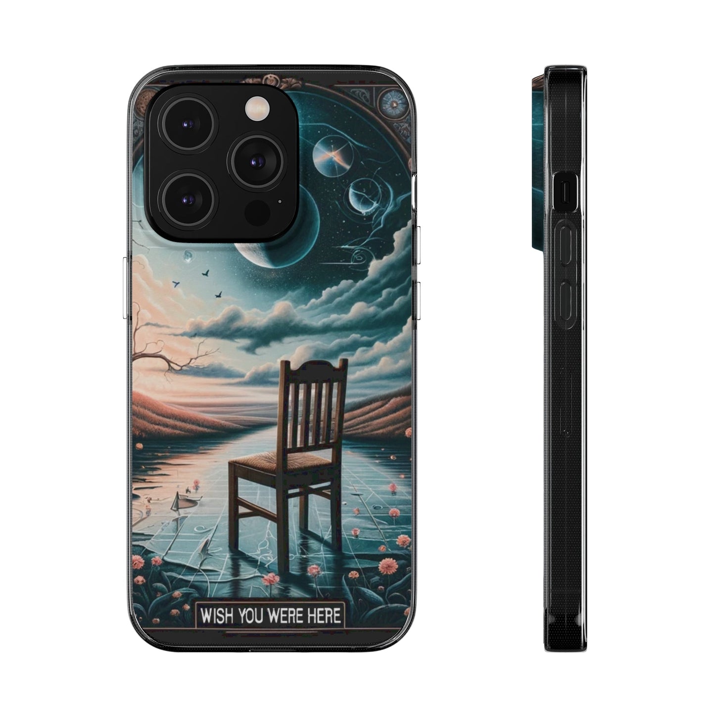 Pink Floyd's Wish You Were Here inspired Phone Cases