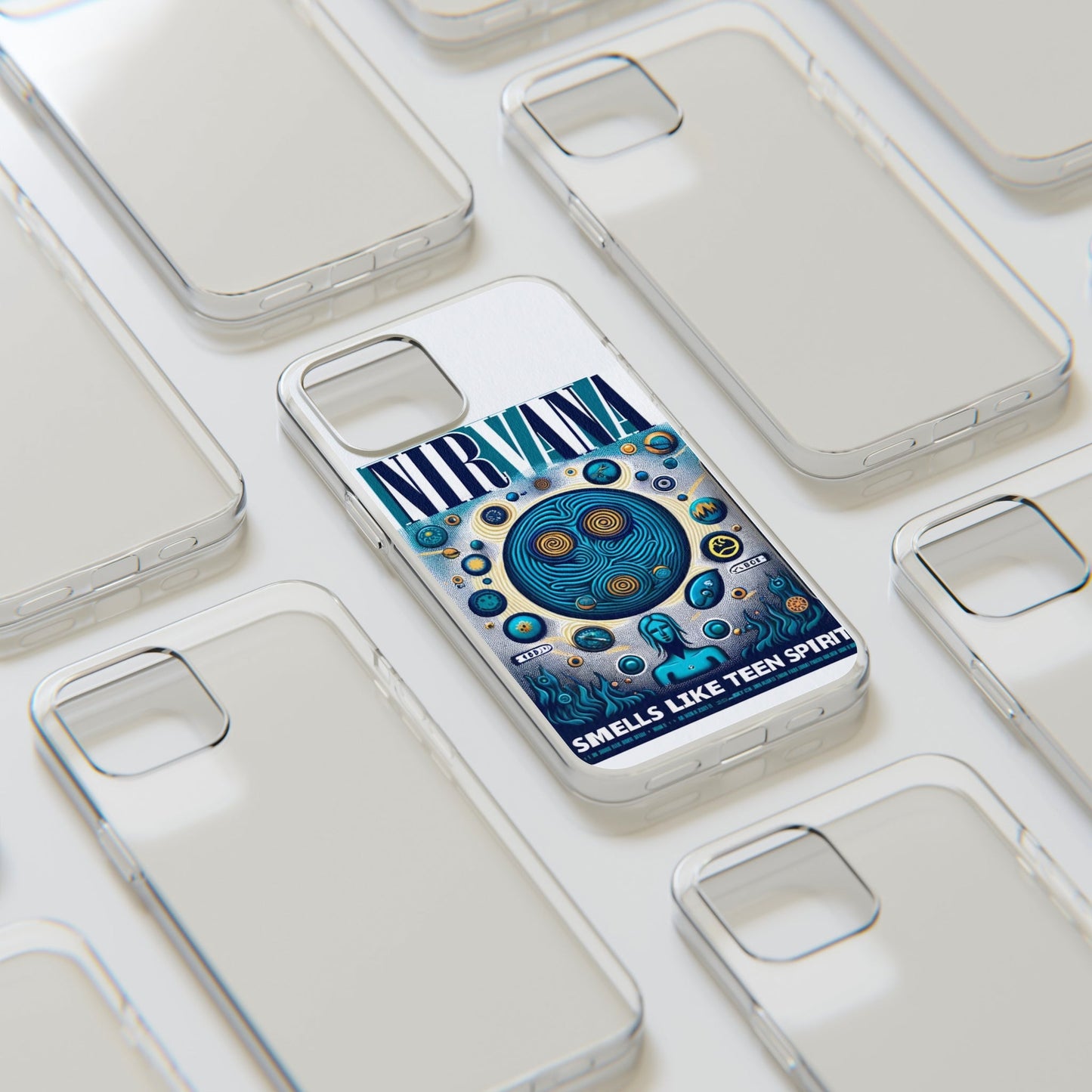 Nirvana Smells Like Teen Spirit Phone Cases